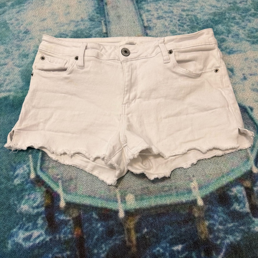 STS Blue Women's White Jean Shorts Sz. 29